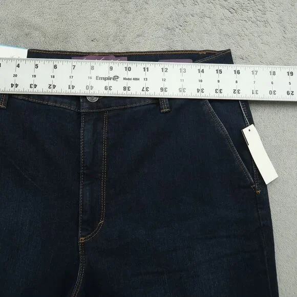 Gloria Vanderbilt Jeans Women's 12 High-Rise Trouser Flared Leg 31" Inseam NWT - Picture 3 of 16